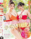 【夏といえば水着！SODstar全員ビキニ祭】THE ビキニ女子会 グラマスボディの仲良しツートップが豪華W中出し－神木麗・恋渕ももなのパッケージ画像